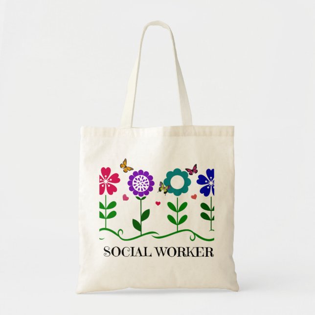 Bolsa Tote Trabalhador Social (Frente)