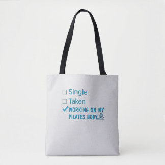 Bolsa Tote Trabalhando no meu corpo de pilates