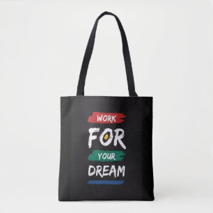 Bolsa Tote Trabalhe Pelo Seu Sonho