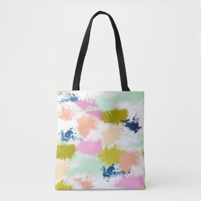 Bolsa Tote Traços, tintas (Frente)