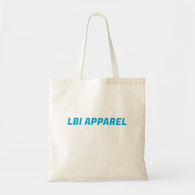 BOLSA TOTE TRADEMARKED LBI APPAREL BEACH BAG (Frente)