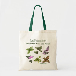 Bolsa Tote Tradescantia Esta é a planta que precisas para o s