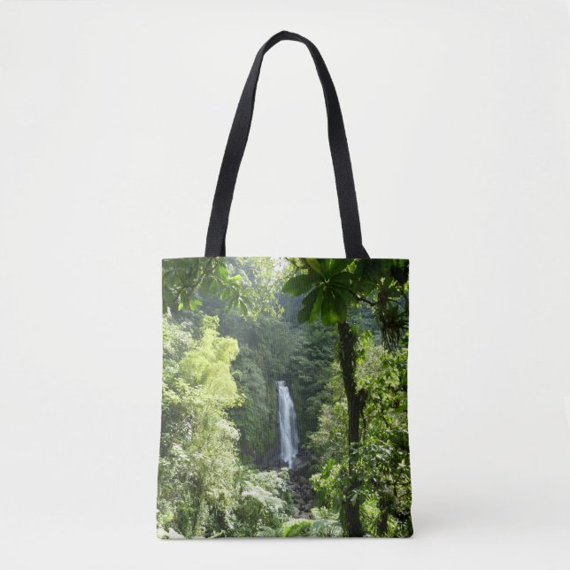 Bolsa Tote Traffic Falls Tropical RainForest Fotografia (Frente)