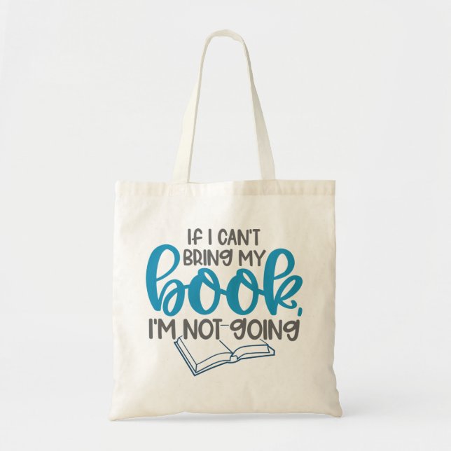 Bolsa Tote Traga Meu Livro, Livro (Frente)