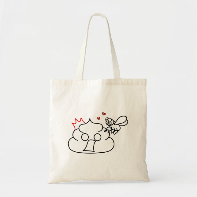 Bolsa Tote Traição - Brootsch, o PooPoo (Frente)