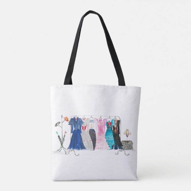 Bolsa Tote Traje da nostalgia de Mary Poppins (Verso)