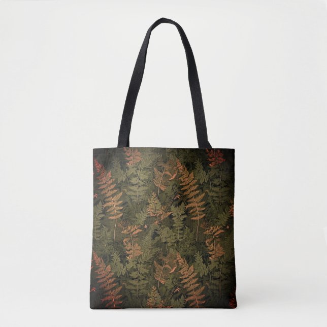 Bolsa Tote Traje de Camuflagem de Samambaia (Frente)
