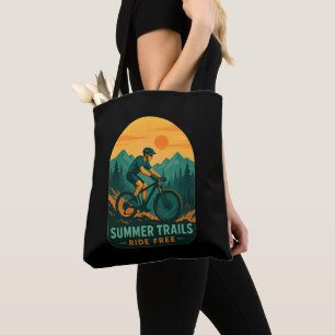 Bolsa Tote Trajes de Verão sem rumo - Aventura de bicicleta d