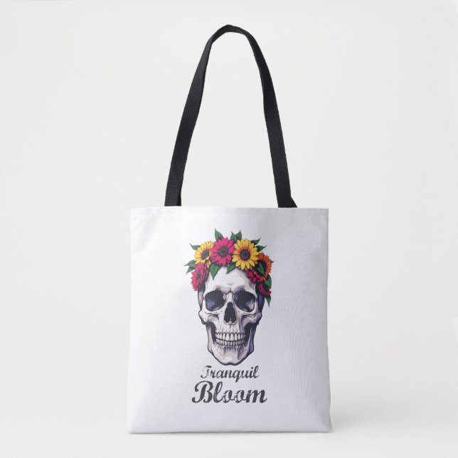 Bolsa Tote Tranquil Bloom (Frente)