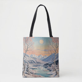 Bolsa Tote Tranquilidade do inverno