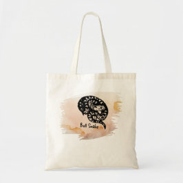 Bolsa Tote Transmute o veneno chamado Cobra de Bull em Peach