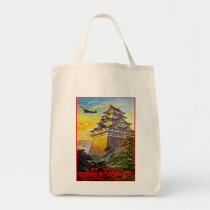 Bolsa Tote Transporte aéreo japonês com pagode