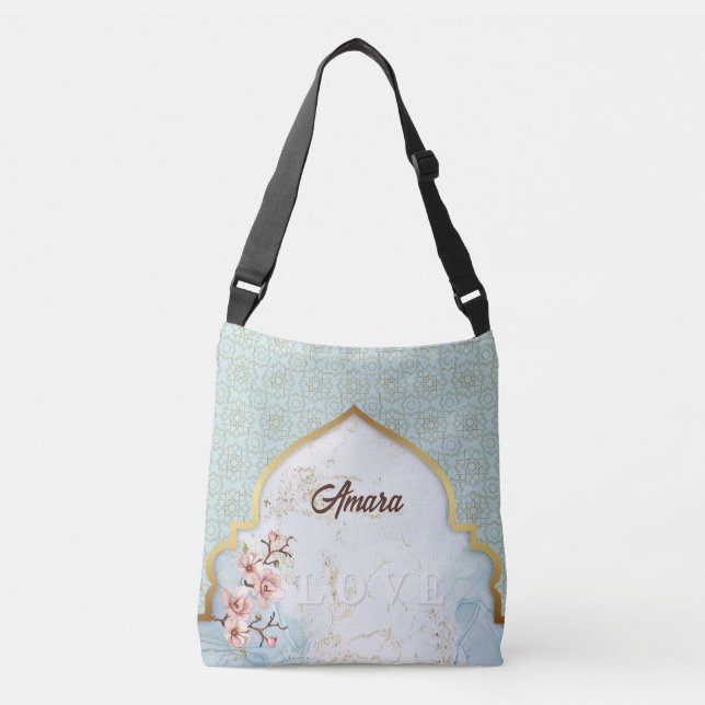 Bolsa Tote transversal Arabesco Personalizada | Be (Frente)
