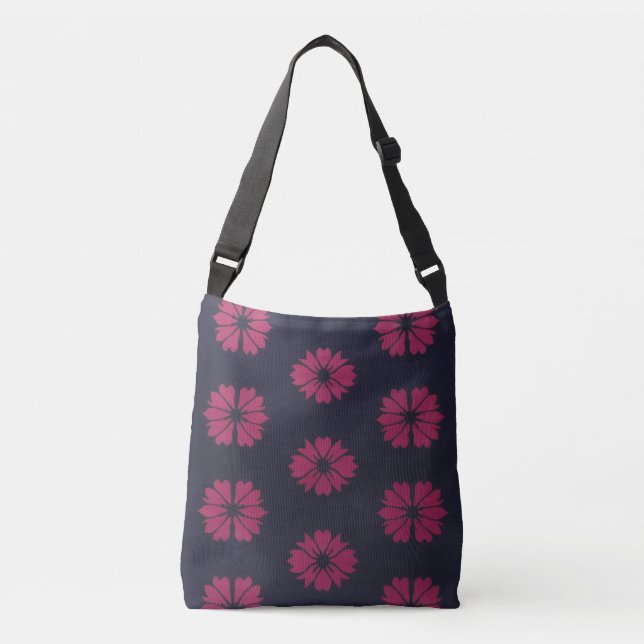 Bolsa Tote Transversal Violeta (Frente)