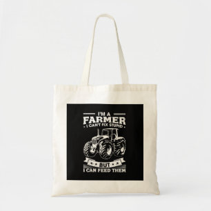 Bolsa Tote Trator de Fazenda Engraçado Eu Sou um Fazendeiro E