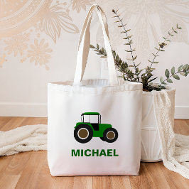 Bolsa Tote Tratorzinho Fazenda Verde