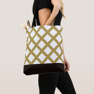 Bolsa Tote Trava Dourada