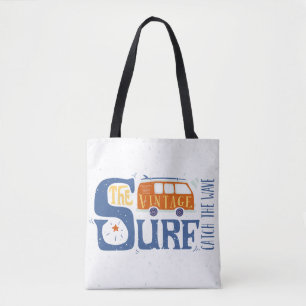 Bolsa Tote Trave o poster da onda