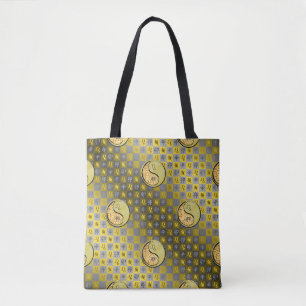 Bolsa Tote Travesseira Decorativa Leo & Coelho de Metal