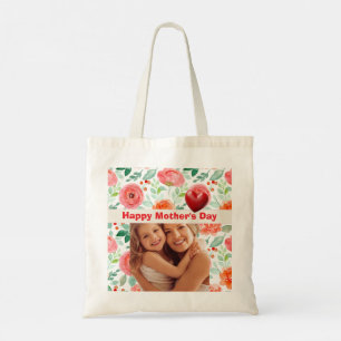 Bolsa Tote Travesseiro de Arte de Linha do Dia das Mães – Amo