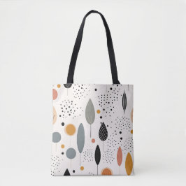 Bolsa Tote Travesseiro decorativo de padrão neutro Abstrato m