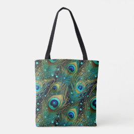 Bolsa Tote Travesseiro Peacock Passion