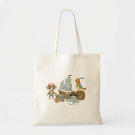 Bolsa Tote Treasure Hunter Pirate Birthday