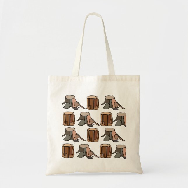 Bolsa Tote Tree Stump Arborist Tree Surgeon (Frente)