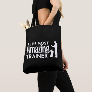Bolsa Tote Treinador De Cães Os Presentes Engraçados Mais Inc