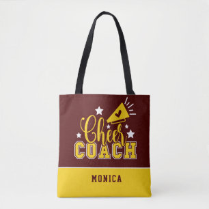 Bolsa Tote Treinador de Saúde Personalizado Marão e Amarelo