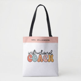 Bolsa Tote Treinador educacional Treinador Personalizado Retr