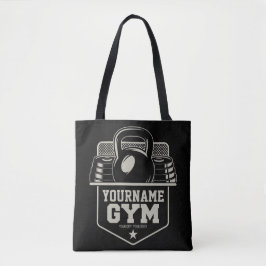 Bolsa Tote Treinador Personalizado de Malhação GYM Kettlebell
