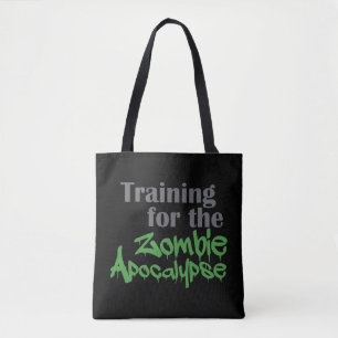 Bolsa Tote Treinamento Para O Zombie Apocalypse Funny Workout