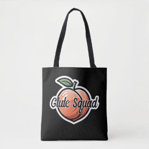 Bolsa Tote Treino de Glúteos Esquadrão Rosa Fitness