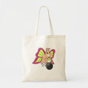 Bolsa Tote Treino de reforço da borboleta Dumbbell