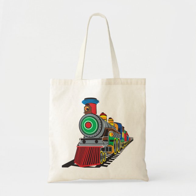 Bolsa Tote Trem de Choo Choo (Frente)