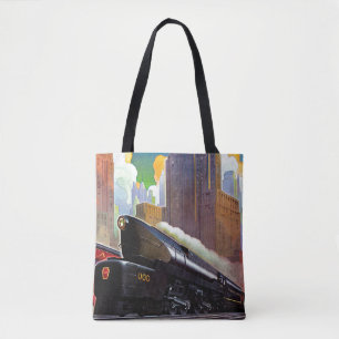 Bolsa Tote Trem de Pensilvânia pelo desconhecido