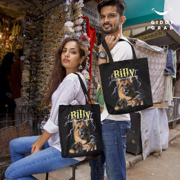 Bolsa Tote Trendy Bootleg Personalizado Cachorro 90s