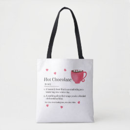 Bolsa Tote Trendy Hot Chocolate Definition
