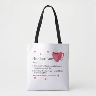 Bolsa Tote Trendy Hot Chocolate Definition