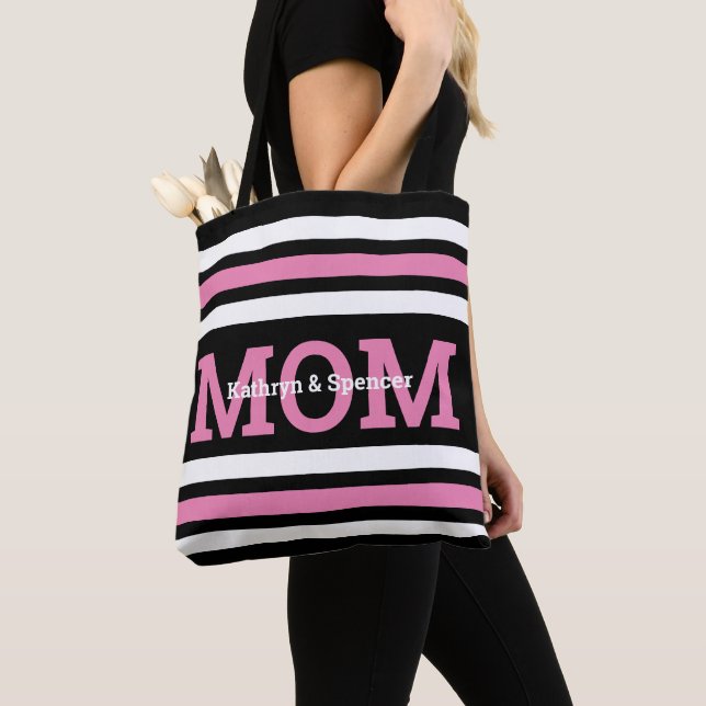 Bolsa Tote Trendy "Mãe" Personalizada (Close Up)