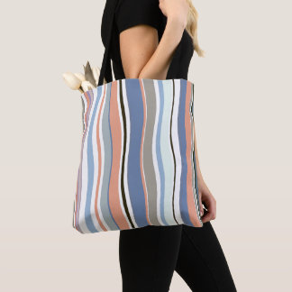 Bolsa Tote Trendy Modern Stripes