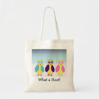 Bolsa Tote Três Corujas Fofas