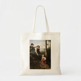 Bolsa Tote Três Crianças Escolhendo Berries nas Florestas