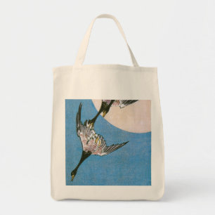 Bolsa Tote Três gansos selvagens que voam para baixo