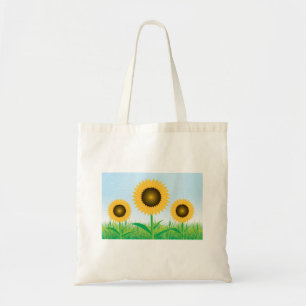 Bolsa Tote Três Girassóis Tot Bag