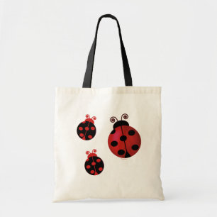 Bolsa Tote Três joaninhas