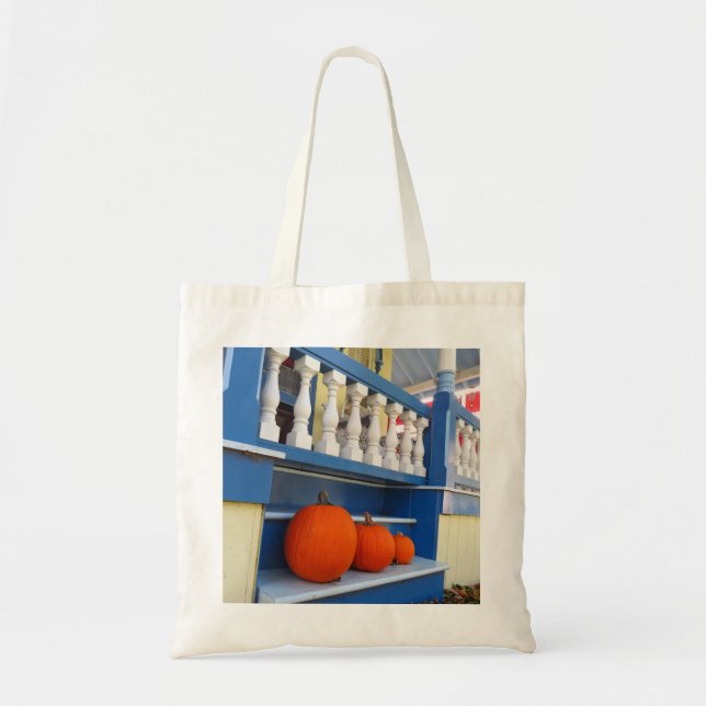 Bolsa Tote Três Pumpkins em um Passo - Martha's Vineyard (Frente)