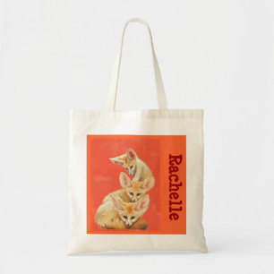 Bolsa Tote Três raposas do fennec