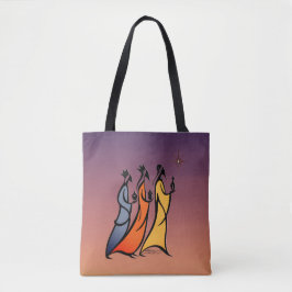 Bolsa Tote Três Reis Magos Minimalistas